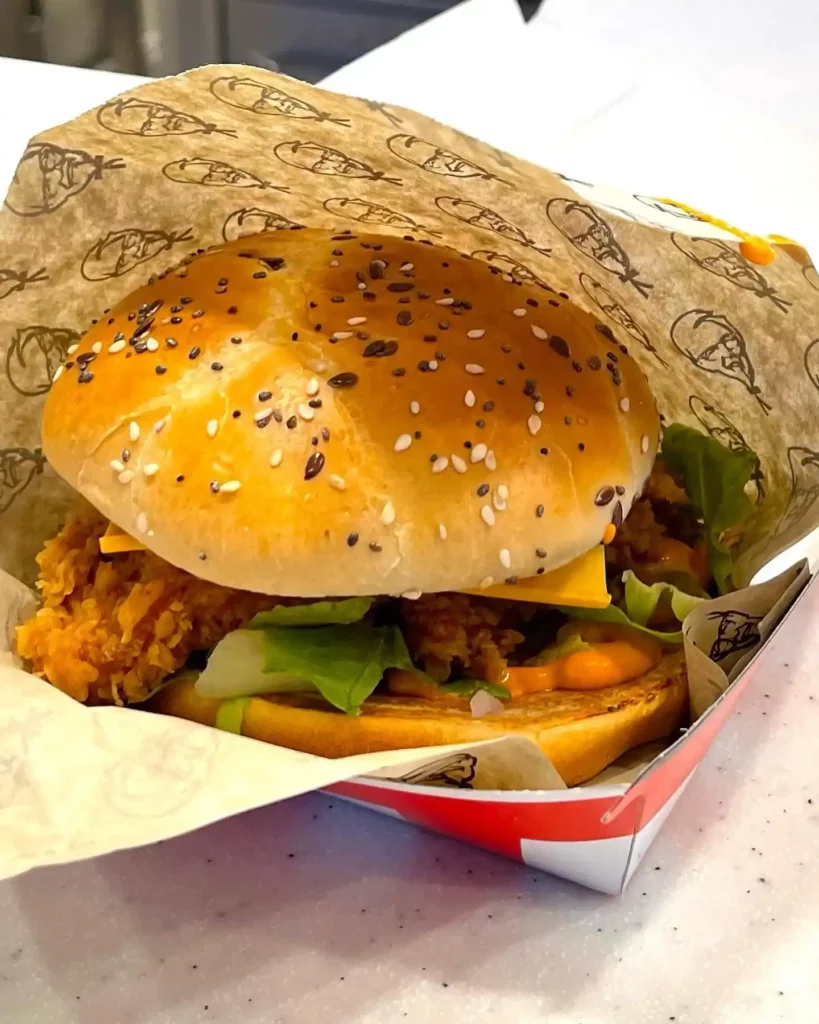 KFC Sweden Veggie Meny