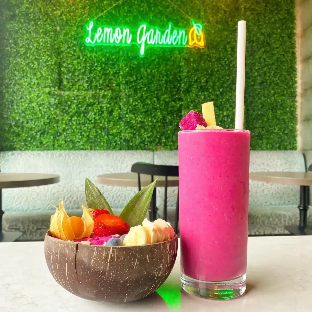 Lemon Garden Juices Meny