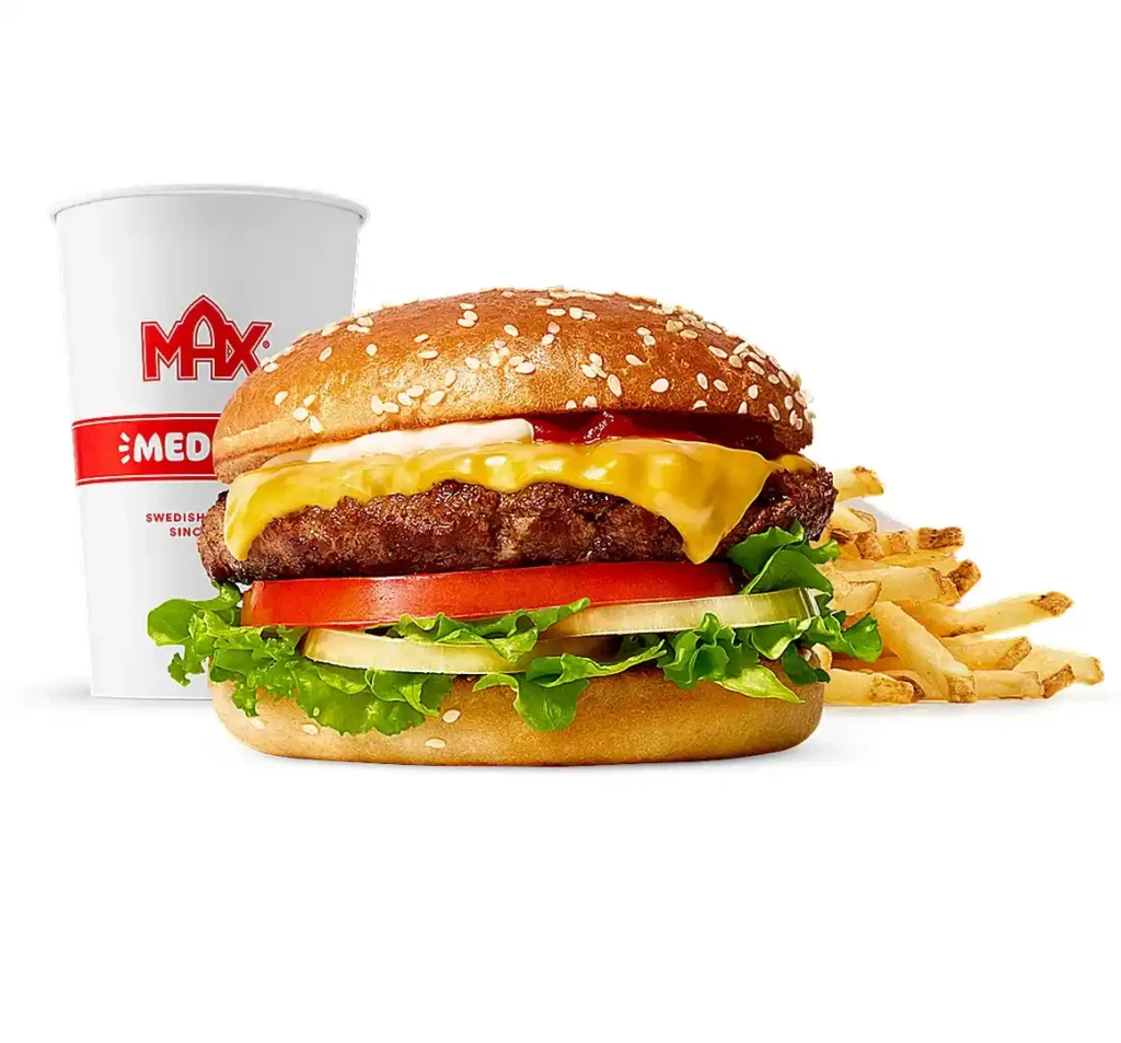 MAX HAMBURGARE Meny