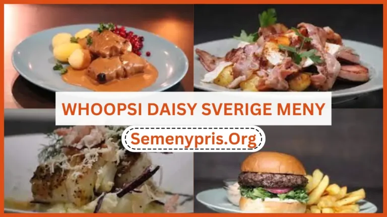 Whoopsi Daisy Menu Sweden Senaste & Uppdaterade priser 2024